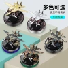 Solar-powered helicopter aroma diffuser, cross-border creative camouflage, rotating aircraft, car perfume, center console, car decoration Application Scenario